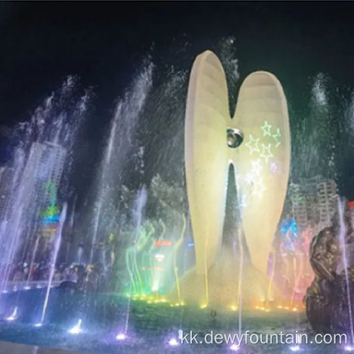 Рождестволық мереке Сыртқы судың музыкалық субұрқақ шоуы